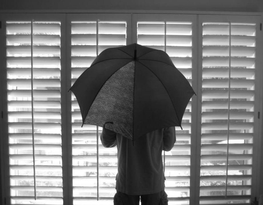 Open Umbrella Indoors