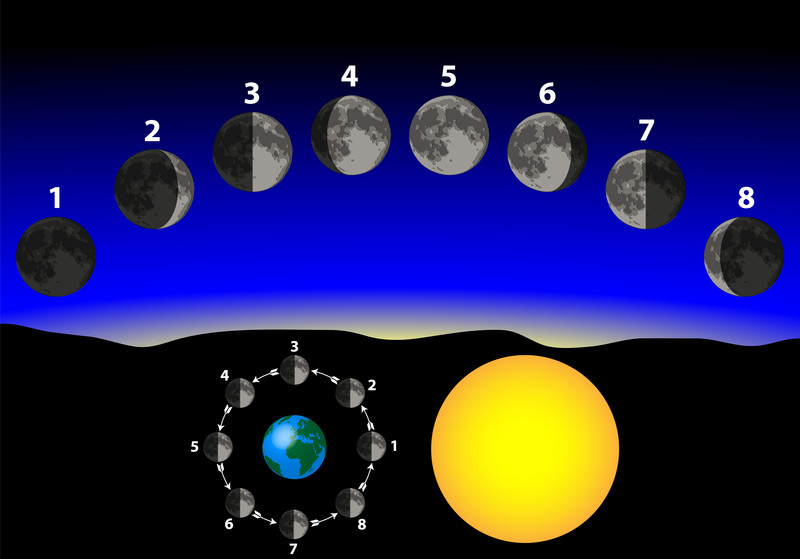 Astrological Moon Phases Time of Birth Astrology